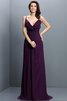 Vestido de Dama de Honor de Corte-A de Corte princesa de Cremallera de Plisado - 13