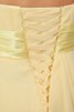 A Linie Ein Schulter Chiffon gerüschtes Cocktailkleid - 5