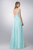 Robe de soirée romantique elégant simple avec chiffon ligne a - 2