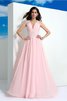 A Linie Ärmelloses Breiter Träger Bodenlanges Formelles Abendkleid - 3