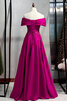 A-Linie Glamourös Empire Abendkleid mit Perlen mit Natürlicher Taille - 2