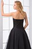 Vestido de Noche de Corte-A de Hasta el Tobillo de Sin mangas de Escote Corazón - 7