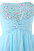 Glamouroso&Dramatico Vestido de Cóctel de Corpiño Con lentejuelas de Cremallera - 2