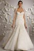 Abito da Sposa moda sensuale Cuore con Perline Sirena A Terra - 2