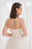 Vestido de Novia en Tul de Escote con cuello Alto de Exquisito de Pomposo - 3