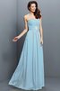 Chiffon Prinzessin Empire Taille A Linie Reißverschluss Brautjungfernkleid - 18