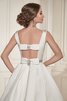 Perlenbesetztes Ärmelloses Sweep train romantisches einfaches prächtiges Brautkleid - 4