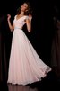 V-Ausschnitt Prinzessin Natürliche Taile kurze Ärmeln Anständiges Abendkleid - 1