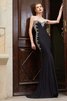 Robe de bal longue naturel manche nulle col en forme de cœur en tissu pailleté - 1