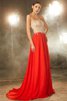 A-Linie Reißverschluss Normale Taille Prinzessin Anständiges Abendkleid - 1