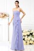 Robe de bal longue plissé sexy de princesse avec fronce - 17