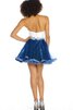Abito Laurea Cuore con Cristino con Increspato Semplice in Tulle Formale E Informale - 2