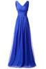 Robe de bal ruchés plongeants jusqu'au sol en satin extensible populaire romantique - 4