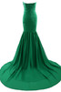 Keine Taille A-Line Chiffon Elegantes bodenlanges Abendkleid mit Reißverschluss - 6