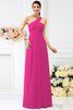 Vestido de Dama de Honor de Corte-A de Hasta el suelo de Cremallera de Largo - 11
