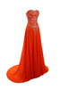 Elegante Vestido de Noche de Corte princesa de de Colores de Cordón - 5