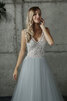 Robe de mariée magnifique en tulle en dentelle balancement romantique - 2