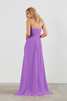 Chiffon Ausgezeichnet Reißverschluss Sexy Romantisches Brautjungfernkleid - 3