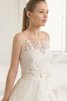 Abito da Sposa Cuore A Terra Moderno All Aperto alta vita a Sala - 3