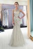Meerjungfrau Stil Modisch Satin Attraktives Sittsames Ballkleid - 2