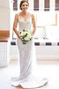 Abito da Sposa Tondo in Pizzo con Applique Vintage Senza Maniche - 1