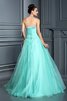 Robe de quinceanera formelle longue en organza jusqu'au sol avec perle - 2