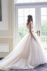 Rückenfreies Herz-Ausschnitt Duchesse-Linie romantisches Elegantes Brautkleid mit Perlen - 2