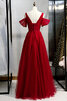 Ärmelloses A Linie Fantastisch Vintage Konservatives Ballkleid - 3