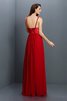 Robe demoiselle d'honneur longue a-ligne de col en v avec sans manches de princesse - 30