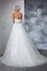 Duchesse-Linie Ärmelloses Klassisches Brautkleid mit Herz-Ausschnitt mit Applikation - 2