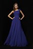 Vestido de Dama de Honor de Sin mangas de Imperio Cintura de Largo de Hasta el suelo - 25