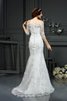 Vintage Ärmelloses Prächtiges Sittsames Brautkleid mit Bordüre - 2