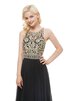 Verlockend Chiffon Glamouröses Bodenlanges Informelles Ballkleid - 4