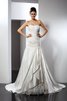 Abito da Sposa con Applique Alta Vita in Raso Sirena Vintage - 1