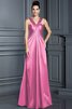 Robe demoiselle d'honneur longue avec zip avec sans manches de princesse ligne a - 23