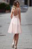 Robe fête de la rentrée luxueux romantique ruché de lotus avec perle - 2