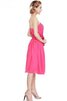 Robe douce seize avec ruban avec sans manches fermeutre eclair ruché avec chiffon - 4