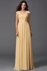 Abito da Damigella in Chiffon Conotta Cerniera Lunghi Principessa - 12