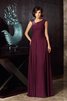 Prinzessin Zeitloses Reißverschluss Anständiges Bodenlanges Brautmutterkleid - 1