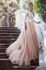 Robe de mariée de mode de bal brodé belle en plein air distinguee - 2