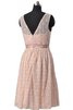 Robe de graduation luxueux plissé modeste col en bateau fermeutre eclair - 3