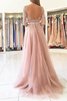 Robe de bal de princesse textile en tulle appliques voyant naturel - 2