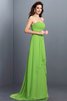 A Linie Ärmellos Prinzessin Sittsames Brautjungfernkleid mit Reißverschluss - 14