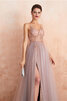 Robe de bal fait main avec perle textile en tulle longue exclusif - 6