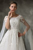 Robe de mariée dans l'eglise élégant modeste derniere tendance spécial - 6
