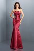 Ewiges Meerjungfrau Stil Sexy Bodenlanges Abendkleid mit Blume - 1