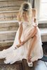 Robe de mariée nature charmeuse romantique derniere tendance avec manche courte - 3