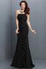 Meerjungfrau Stil Ärmelloses Chiffon Bodenlanges Brautjungfernkleid mit Empire Taille - 2