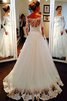Normale Taille Zeitloses Duchesse-Linie Sweep Zug Luxus Brautkleid - 2