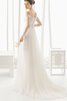 Abito da Sposa Romantico A-Line in Pizzo a riva in Tulle in pizzo - 3